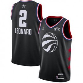 Camiseta Kawhi Leonard #2 Toronto Raptors 2019 All Star Negro