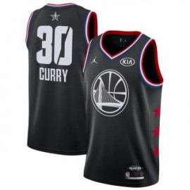Camiseta Stephen Curry #30 Golden State Warriors 2019 All Star Negro