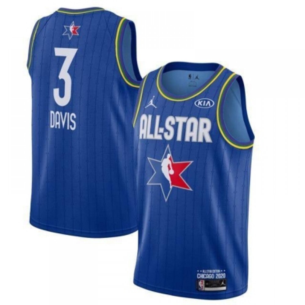 Camiseta Anthony Davis #3 All Star 2020 Azul Camiseta Anthony Davis #3 All Star 2020 Azul