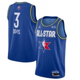 Camiseta Anthony Davis #3 All Star 2020 Azul