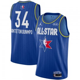Camiseta Giannis Antetokounmpo #34 All Star 2020 Azul