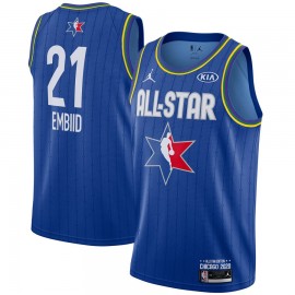 Camiseta Joel Embiid #21 All Star 2020 Azul
