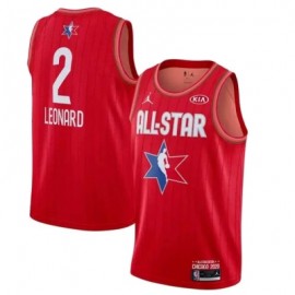 Camiseta Kawhi Leonard #2 All Star 2020 Rojo
