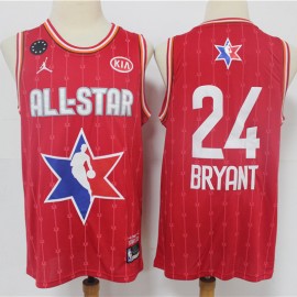 Camiseta Kobe Bryant #24 All Star 2020 Rojo