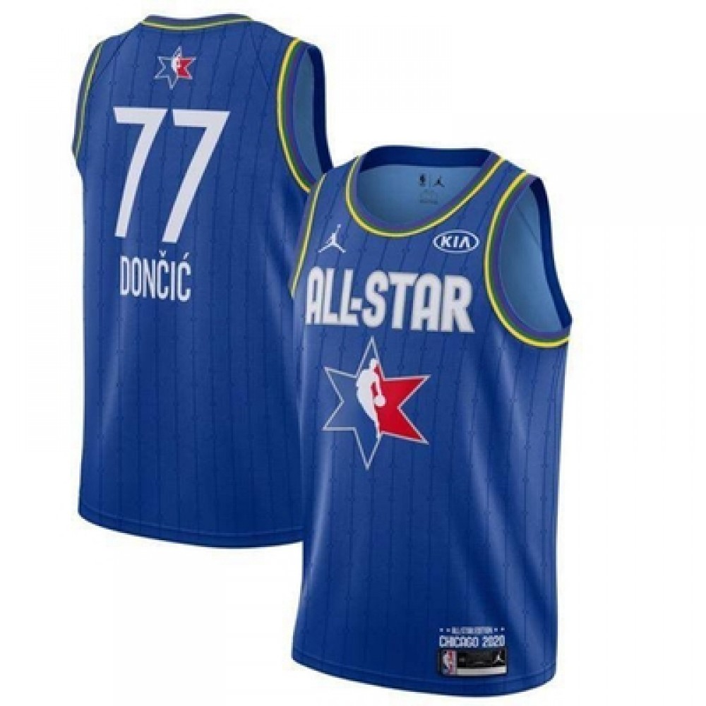 Camiseta Luka Doncic #77 All Star 2020 Azul 