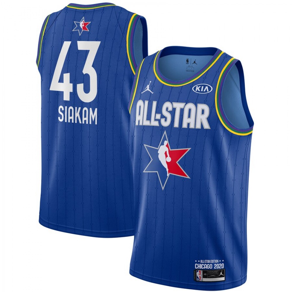 Camiseta Pascal Siakam #43 All Star 2020 Azul 