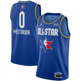 Camiseta Russell Westbrook #0 All Star 2020 Azul 