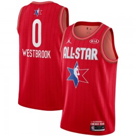 Camiseta Russell Westbrook #0 All Star 2020 Rojo
