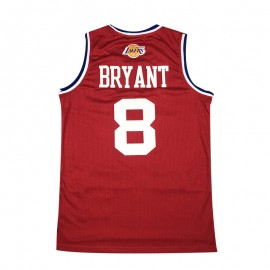 Camiseta Kobe Bryant #8 2003 All Star Rojo