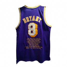 Camiseta Kobe Bryant #8 1998 All Star Púrpura Honor Edition
