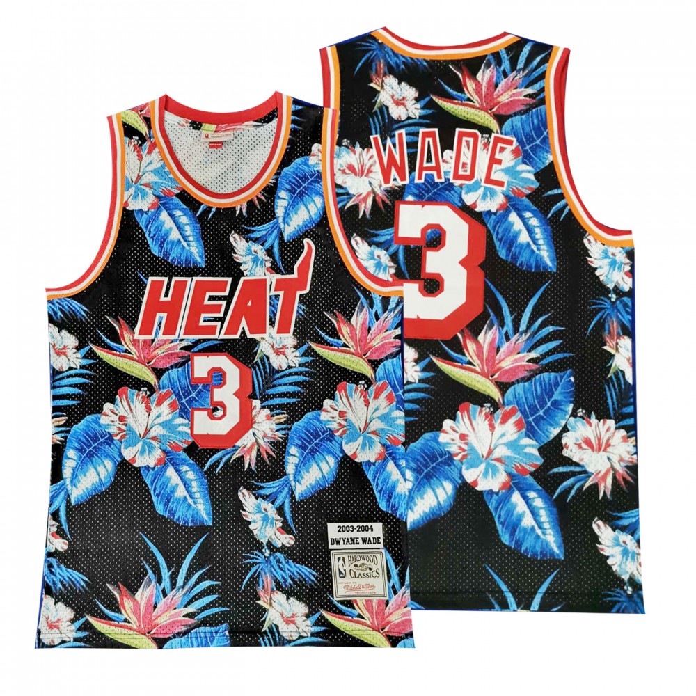 Camiseta Dwyane Wade #3 Miami Heat 2019 Estampado Edition