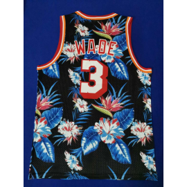 Camiseta Dwyane Wade #3 Miami Heat 2019 Estampado Edition