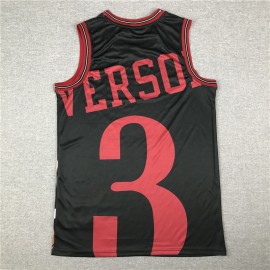 Camiseta Allen Iverson #3 Philadelphia 76ers 2020 Negro Estampado Edition Camiseta Allen Iverson #3 Philadelphia 76ers 2020 Negro Estampado Edition