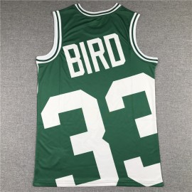 Camiseta Larry Bird #33 Boston Celtics 2020 Verde Estampado Edition Camiseta Larry Bird #33 Boston Celtics 2020 Verde Estampado Edition