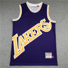 Camiseta LeBron James #23 Los Angeles Lakers 2020 Púrpura Mithchell & Ness