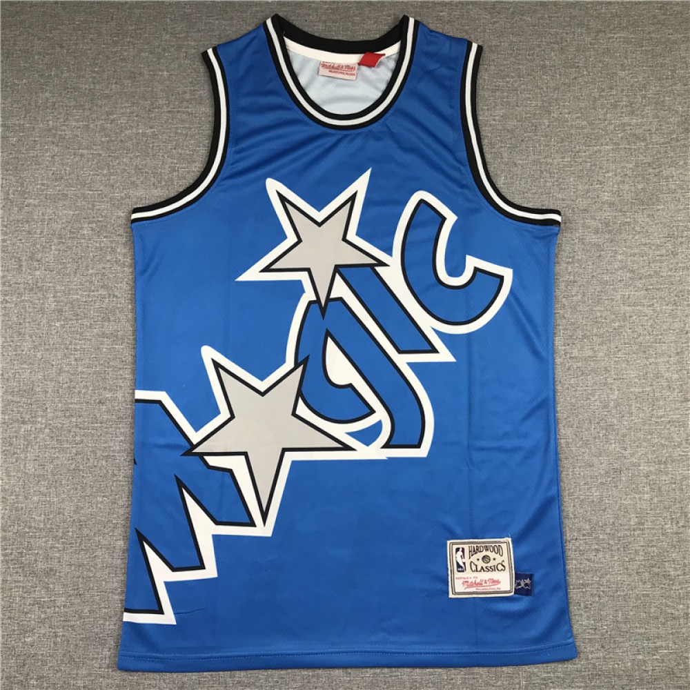 Camiseta Shaquille O'Neal #32 Orlando Magic 2020 Azul Mitchell & Ness