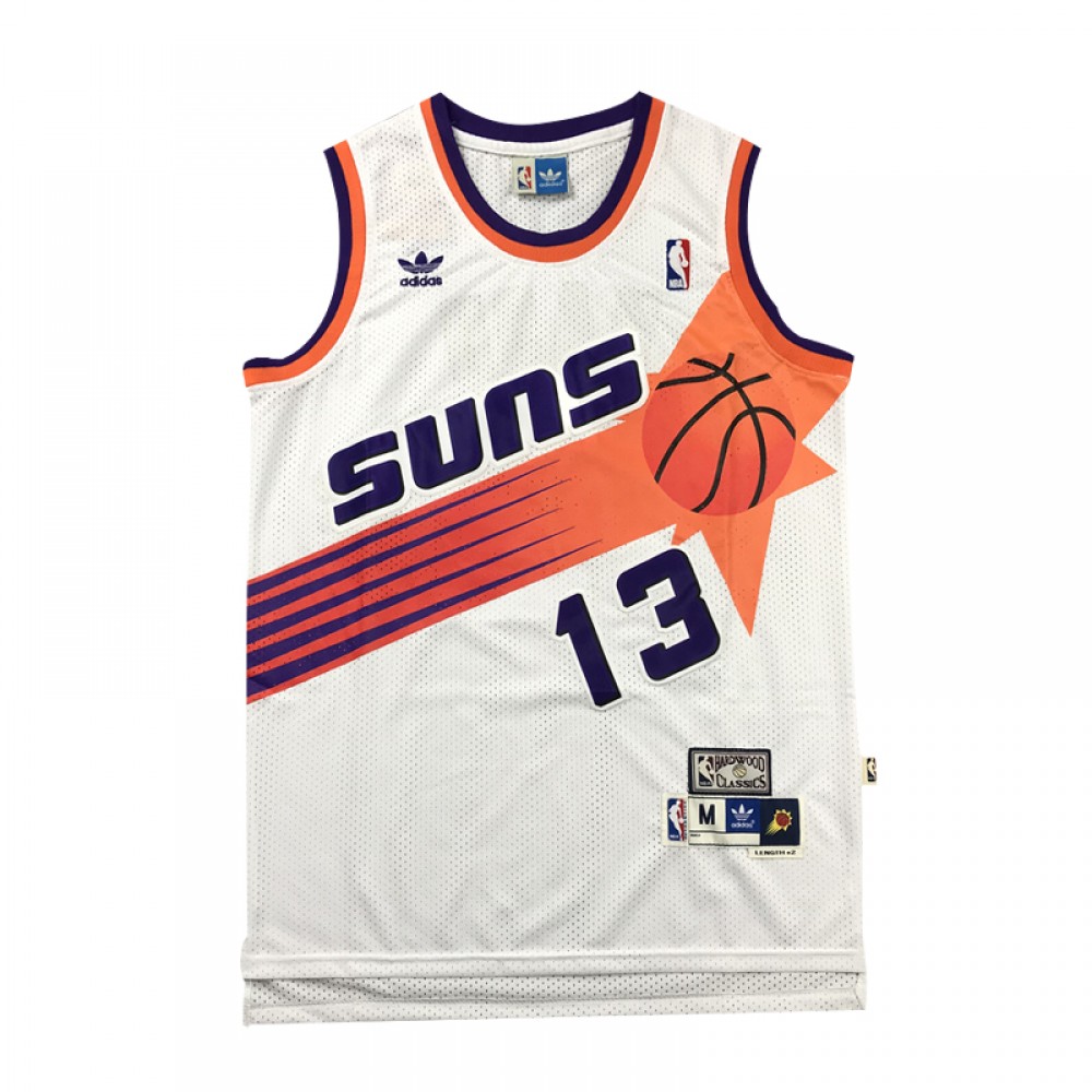 Camiseta Steve Nash #13 Phoenix Suns 2020 Blanco Estampado Edition Camiseta Steve Nash #13 Phoenix Suns 2020 Blanco Estampado Edition