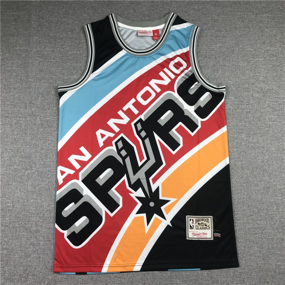 Camiseta Tim Duncan #21 San Antonio Spurs 2020 Multicolor Estampado Edition