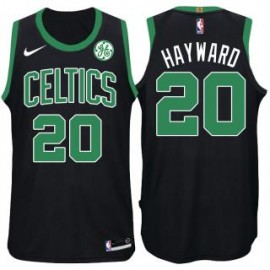Camiseta Gordon Hayward #20 Boston Celtics 17/18 Negro