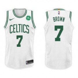 Camiseta Jaylen Brown #7 Boston Celtics 17/18 Blanco