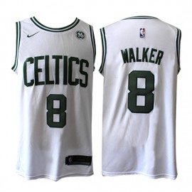 Camiseta Kemba Walker #8 Boston Celtics 17/18 Blanco Association Edition