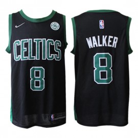 Camiseta Kemba Walker #8 Boston Celtics 17/18 Negro Statement Edition