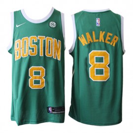 Camiseta Kemba Walker #8 Boston Celtics 17/18 Verde Earned Edition