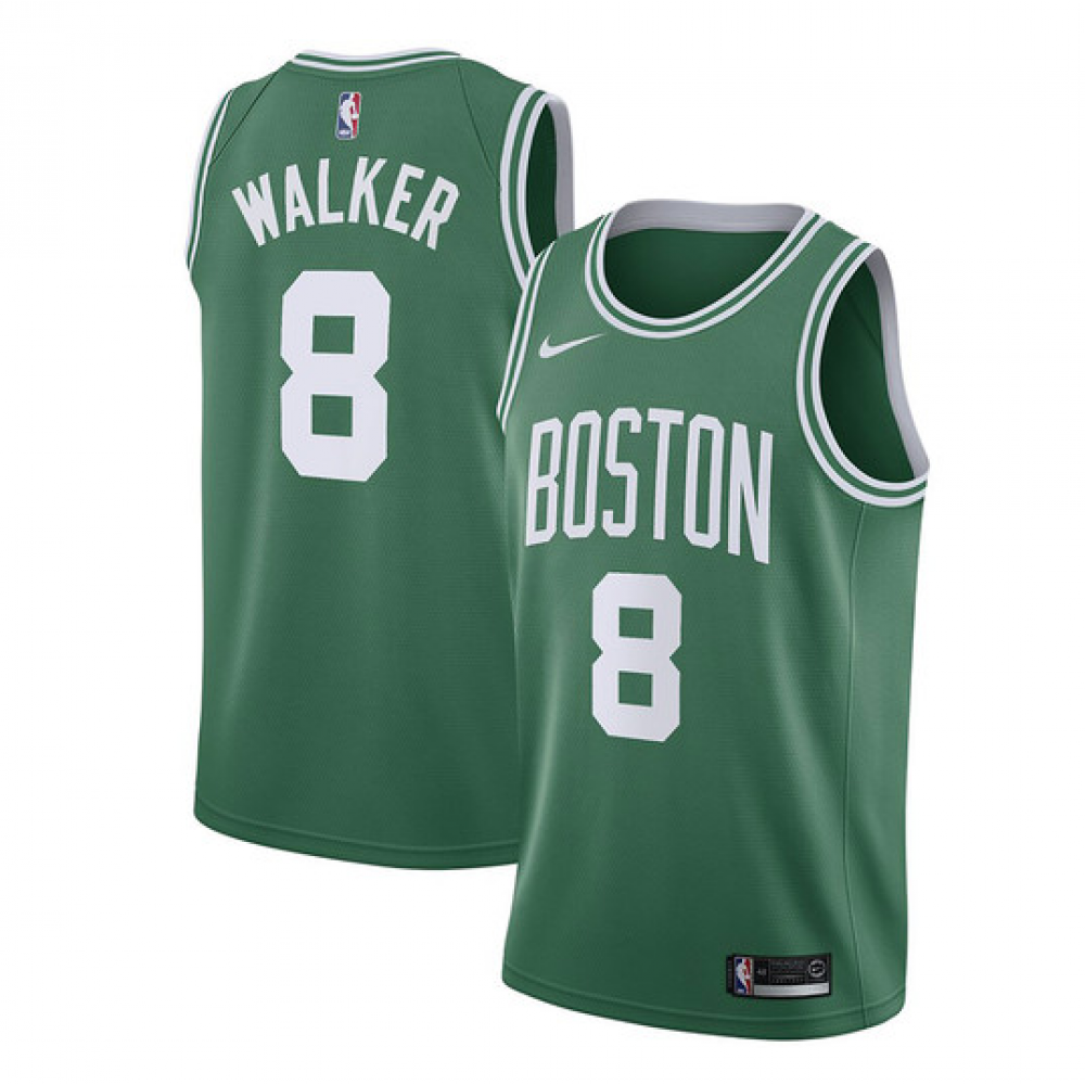 Camiseta Kemba Walker #8 Boston Celtics 17/18 Verde Icon Edition Camiseta Kemba Walker #8 Boston Celtics 17/18 Verde Icon Edition