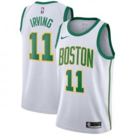 Camiseta Kyrie Irving #11 Boston Celtics 18/19 Blanco City Edition