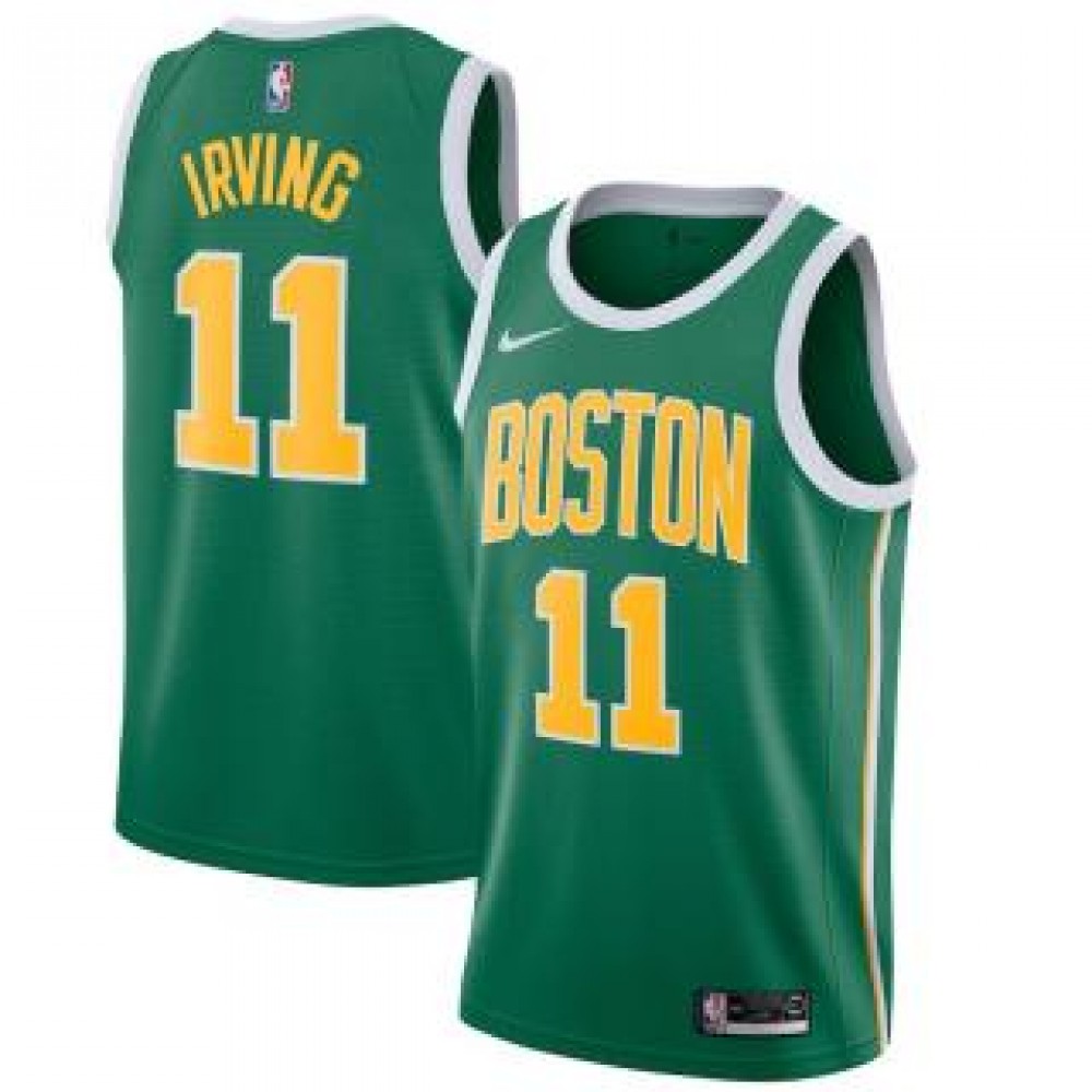 Camiseta Kyrie Irving #11 Boston Celtics 18/19 Verde Earned Edition