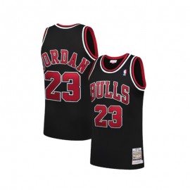 Camiseta Michael Jordan #23 Chicago Bulls 98/99 Negro Mitchell & Ness Edition Camiseta Michael Jordan #23 Chicago Bulls 98/99 Negro Mitchell & Ness Edition