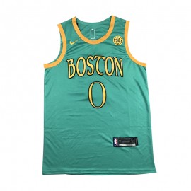 Camiseta Jayson Tatum #0 Boston Celtics 19/20 Verde City Edition
