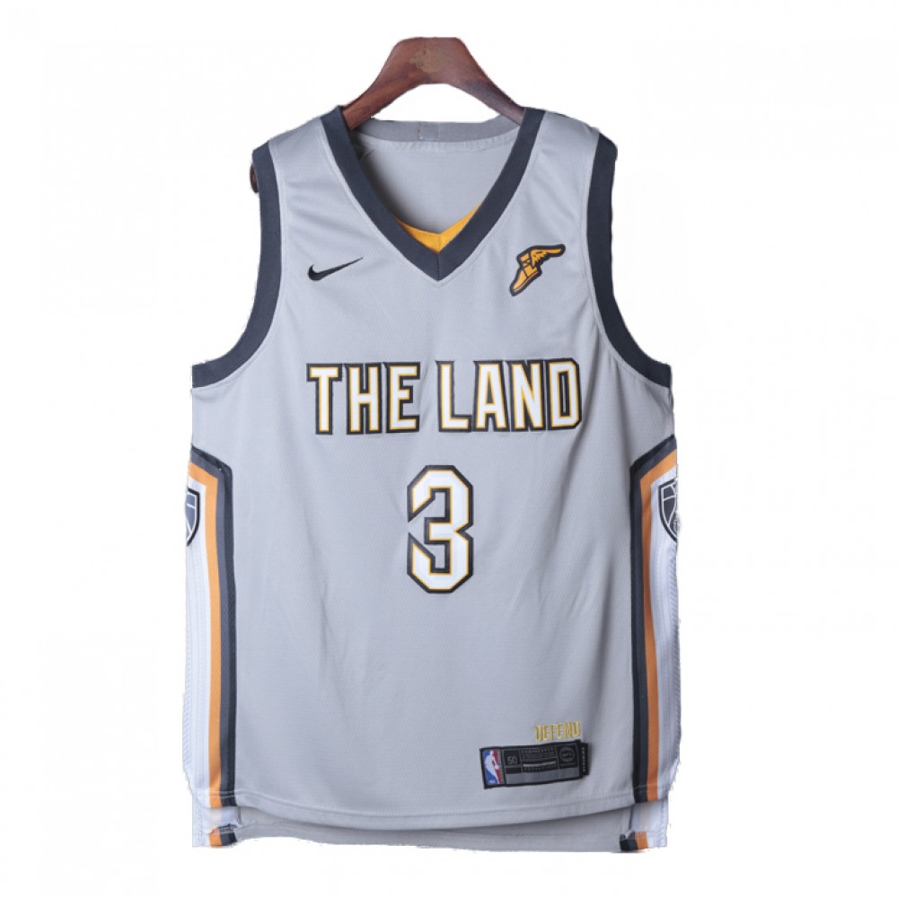 Camiseta Isiah Thomas #3 Cleveland Cavaliers 17/18 Gris City Edition