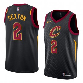 Camiseta Collin Sexton #2 Cleveland Cavaliers 17/18 Negro