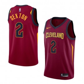Camiseta Collin Sexton #2 Cleveland Cavaliers 17/18 Rojo