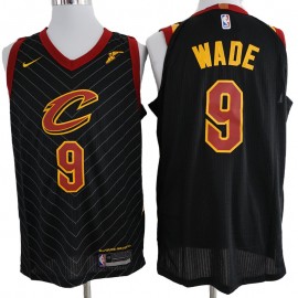 Camiseta Dwyane Wade #9 Cleveland Cavaliers 17/18 Negro