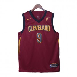 Camiseta Dwyane Wade #9 Cleveland Cavaliers 17/18 Rojo