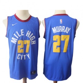 Camiseta Jamal Murray #27 Denver Nuggets 18/19 Azul Statement Edition