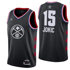 Camiseta Nikola Jokic #15 Denver Nuggets 2019 All Star Negro
