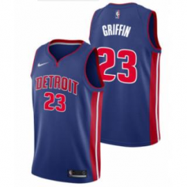 Camiseta Blake Griffin #23 Detroit Pistons 18/19 Azul Icon Edition