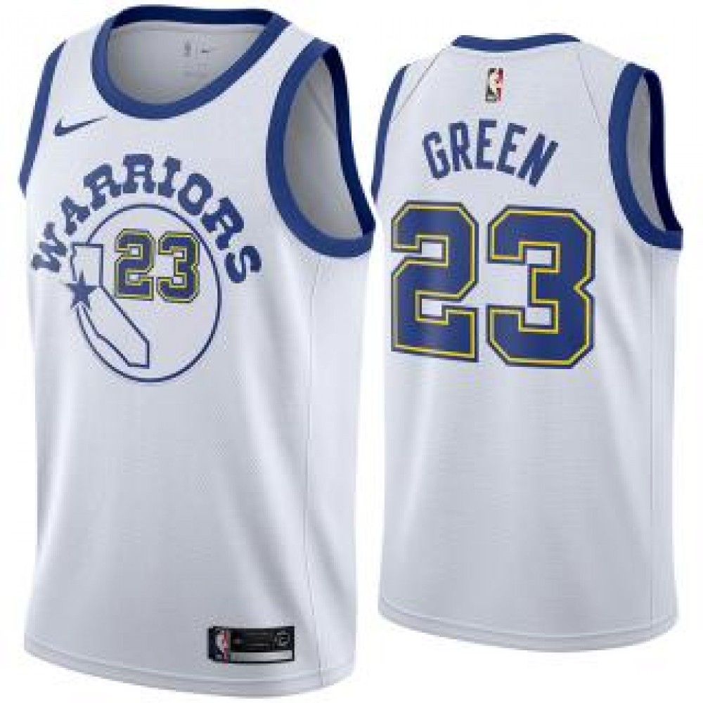 Camiseta Draymond Green #23 Golden State Warriors 18/19 Blanco Classic Edition Camiseta Draymond Green #23 Golden State Warriors 18/19 Blanco Classic Edition