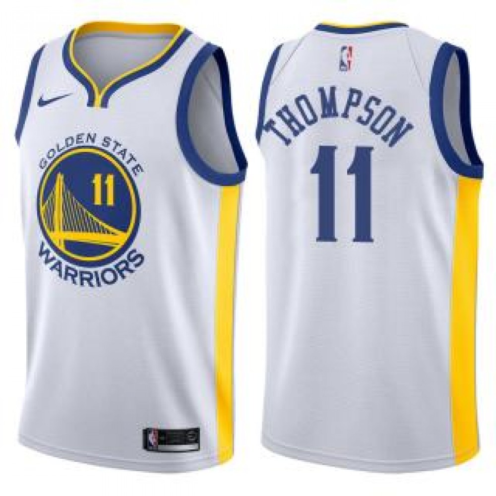 Camiseta Klay Thompson #11 Golden State Warriors 17/18 Blanco Association Edition