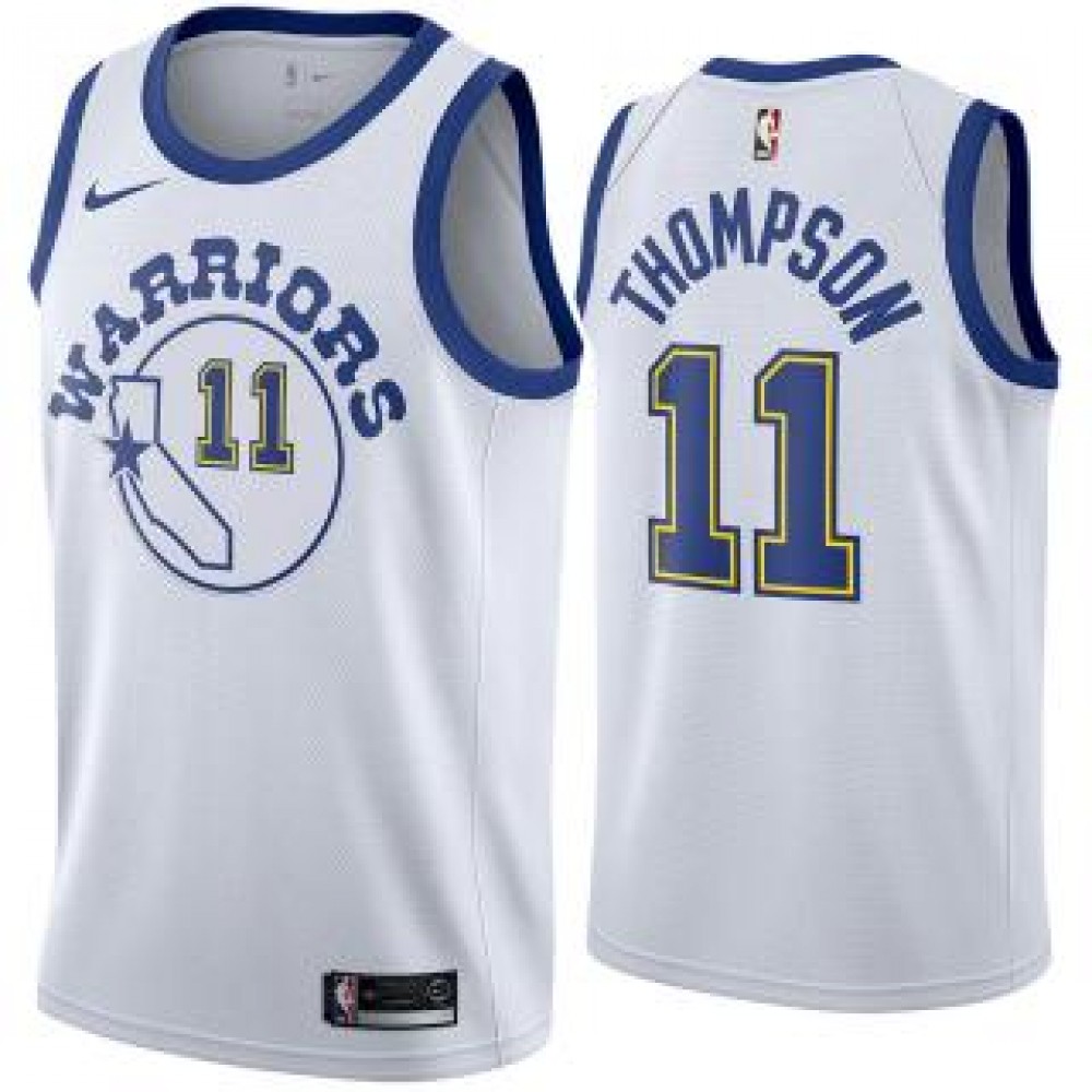 Camiseta Klay Thompson #11 Golden State Warriors 18/19 Blanco Classic Edition Camiseta Klay Thompson #11 Golden State Warriors 18/19 Blanco Classic Edition