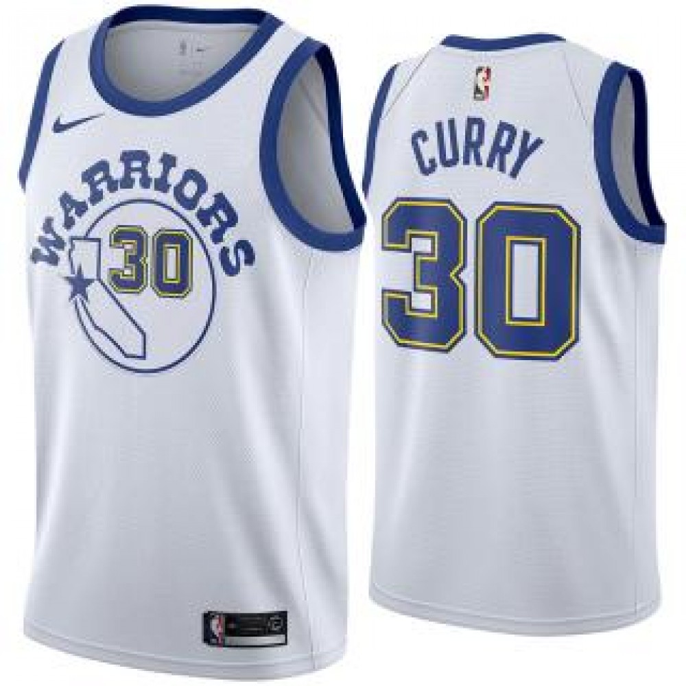 Camiseta Stephen Curry #30 Golden State Warriors 18/19 Blanco Classic Edition Camiseta Stephen Curry #30 Golden State Warriors 18/19 Blanco Classic Edition