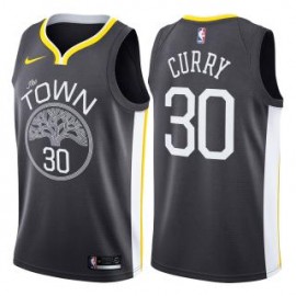 Camiseta Stephen Curry #30 Golden State Warriors 18/19 Negro Statement Edition