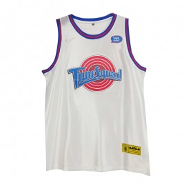 Camiseta LeBron James #23 Blanco Slam Dunk 