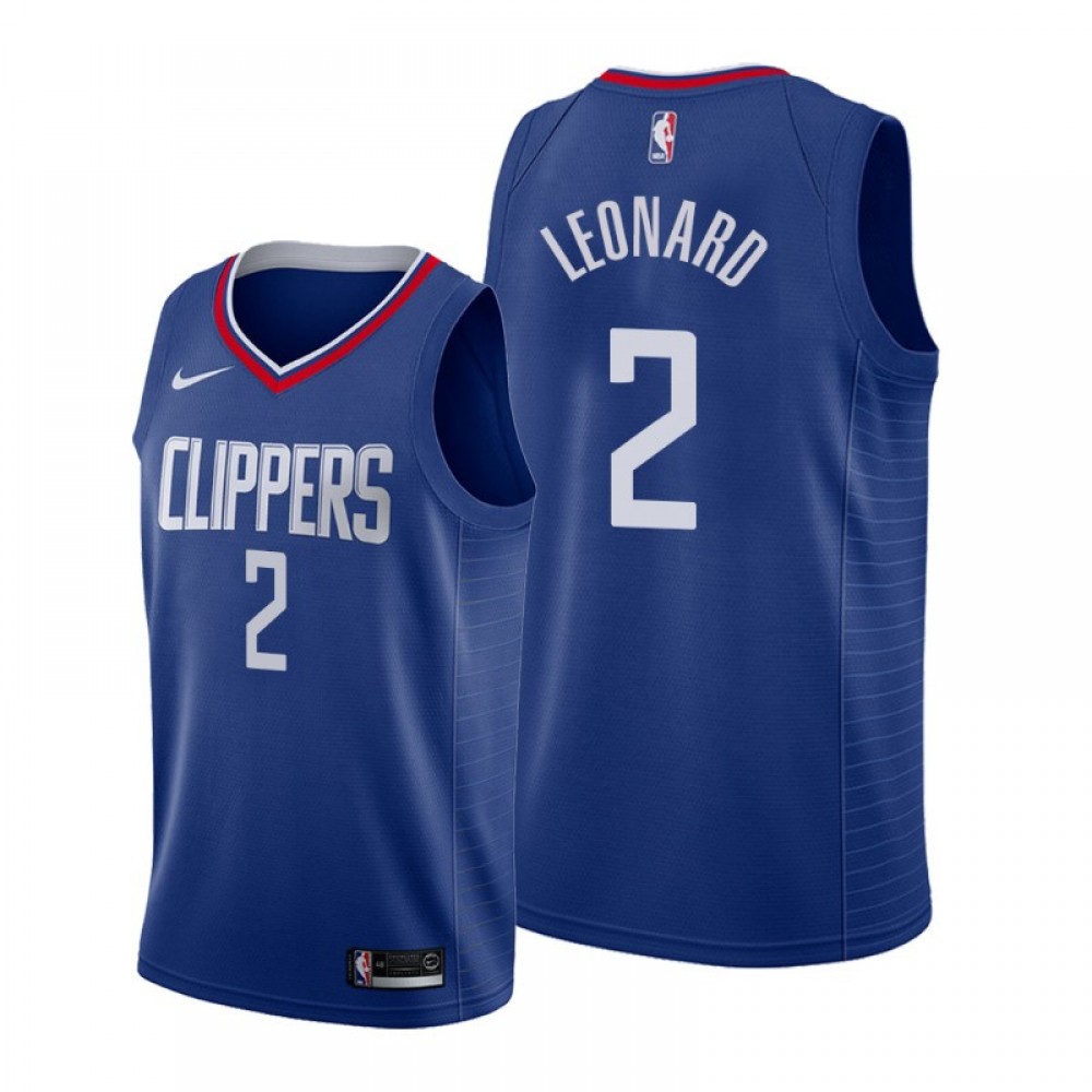 Camiseta Kawhi Leonard #2 Los Angeles Clippers 19/20 Azul Icon Camiseta Kawhi Leonard #2 Los Angeles Clippers 19/20 Azul Icon