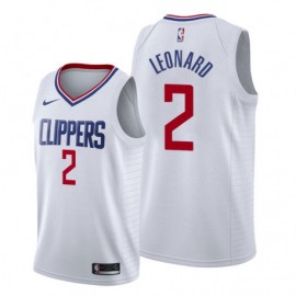 Camiseta Kawhi Leonard #2 Los Angeles Clippers 19/20 Blanco Association