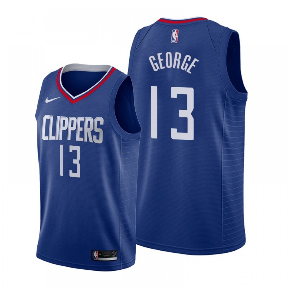 Camiseta Paul George #13 Los Angeles Clippers 19/20 Azul Icon Camiseta Paul George #13 Los Angeles Clippers 19/20 Azul Icon