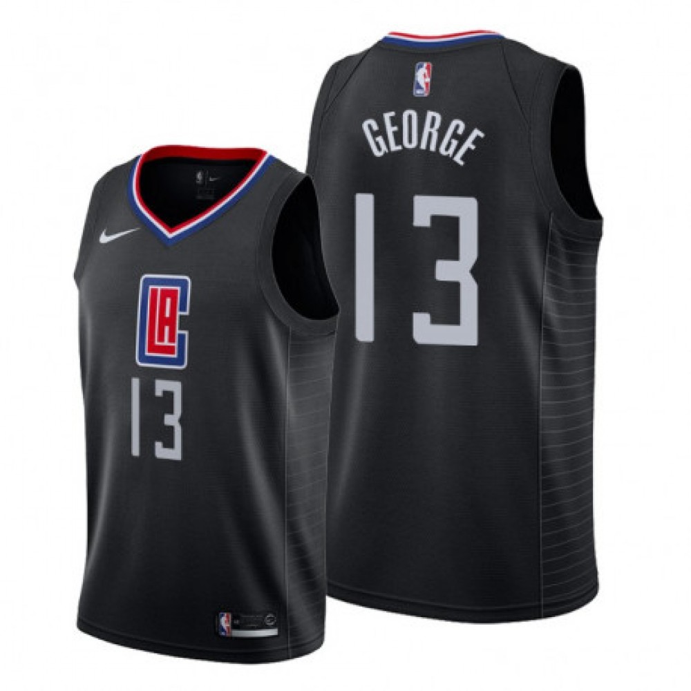 Camiseta Paul George #13 Los Angeles Clippers 19/20 Negro Statement Camiseta Paul George #13 Los Angeles Clippers 19/20 Negro Statement
